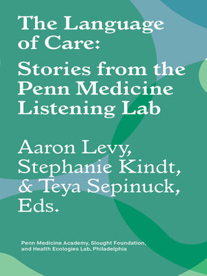 cover image of The Language of Care